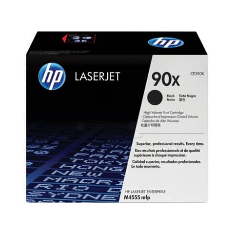 Toner alta resa 90X HP nero  CE390X